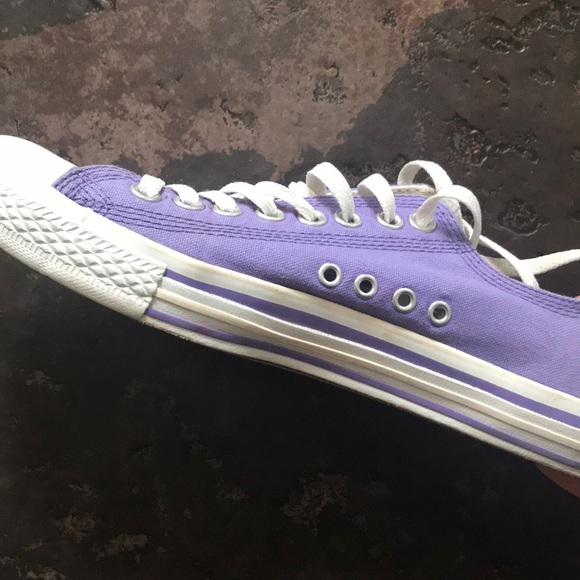 Converse Shoes | Lavender Converse Low Tops | Poshmark